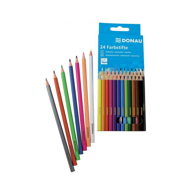 Farbičky DONAU 24 farebné