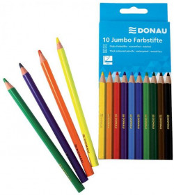 Farbičky DONAU Jumbo 10 farebné