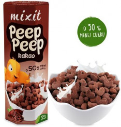 Mixit Cereálie Peep Peep- Kakao 280g