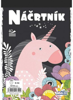 Náčrtník N54 A5 40listov