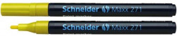 Lakový popisovač Schneider 271 žltý