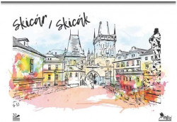 Skicár A3 20 listový biely