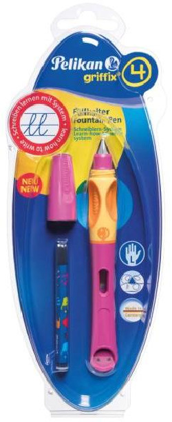 Plniace pero Pelikan Griffix 4 L ružové