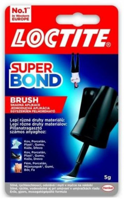 Sekundové lepidlo Loctite Super Bond Brush 5 g