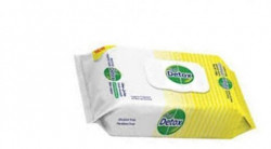 Antibakteriálne vlhčené utierky Fresh Detox Lemon na ruky a povrchy (120 ks)