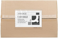 Vrecká na sprievodky Q-CONNECT C5 155x225 mm 250ks