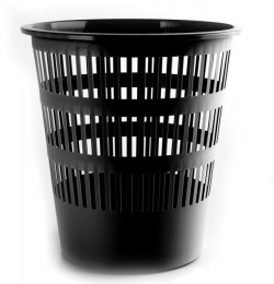Kôš plastový dierovaný 16 ℓ čierny