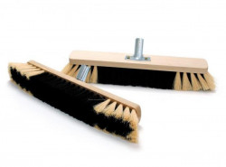 Zmeták drevený 40 cm s kovaním bez rúčky