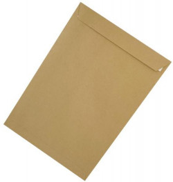 Taška B5 s X dnom a odtrhávacou páskou 176x250mm hnedá 110g 50ks