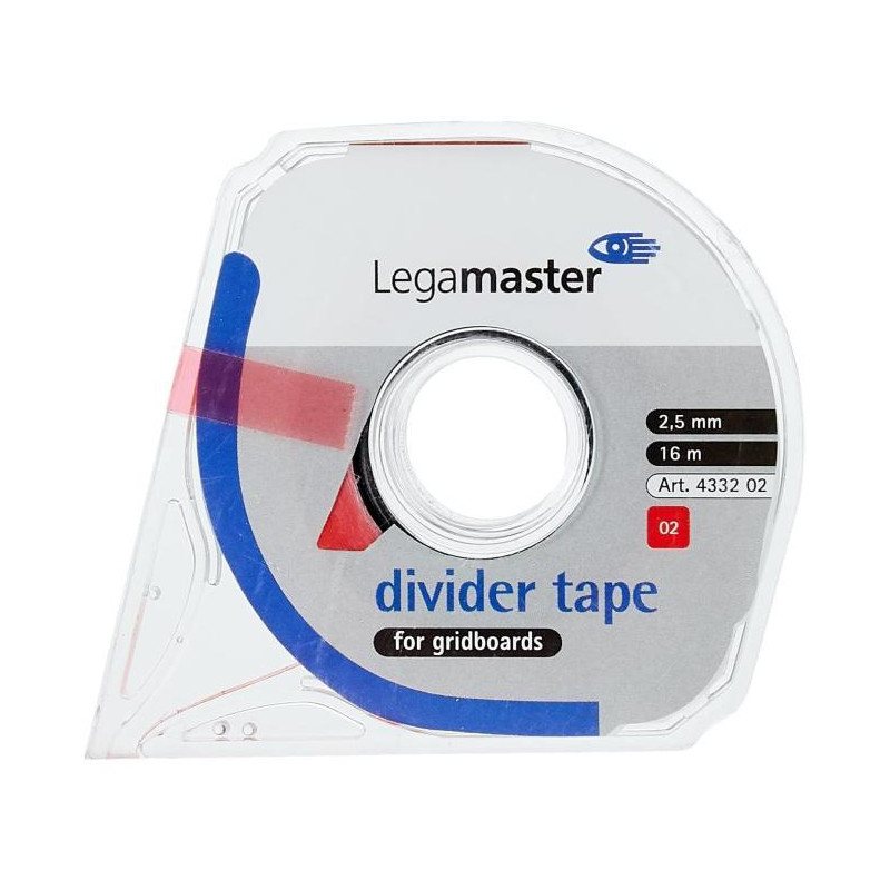 Rozdeľovacia páska 2,5mm x 16m červená