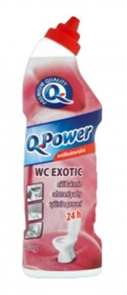 Q-Power WC gél 750 ml - Exotic antibakteriálny