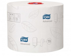 Toaletný papier 2-vrstv. TORK Mid-size biely, návin 100m T6 (27 ks)