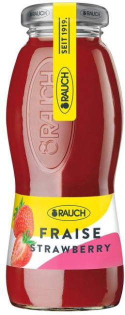 Džús RAUCH Jahoda 40% 24 x 0,2 ℓ NEVRATNÉ SKLO