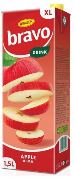Ovocný nápoj Bravo Jablko 1,5  ℓ