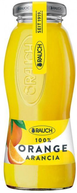 Džús RAUCH Pomaranč 100% 24 x 0,2 ℓ NEVRATNÉ SKLO