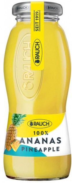 Džús RAUCH Ananás 100% 24 x 0,2 ℓ NEVRATNÉ SKLO