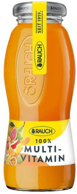 Džús RAUCH Multivitamín 100%  24 x 0,2 ℓ NEVRATNÉ SKLO