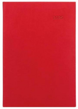Diár Viva týždenný A5 červený s poznámkami 2025