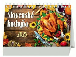 Stolový kalendár stĺpcový Slovenská kuchyňa 2025