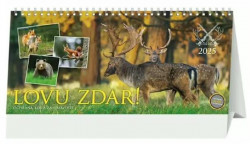 Stolový kalendár stĺpvocý - Lovu zdar 2025