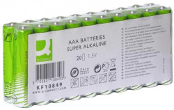 Batéria Q-CONNECT AAA mikrotužkové 20 ks
