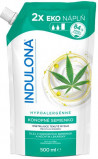 Tekuté mydlo INDULONA náhradná náplň 500 ml Konopné semienko