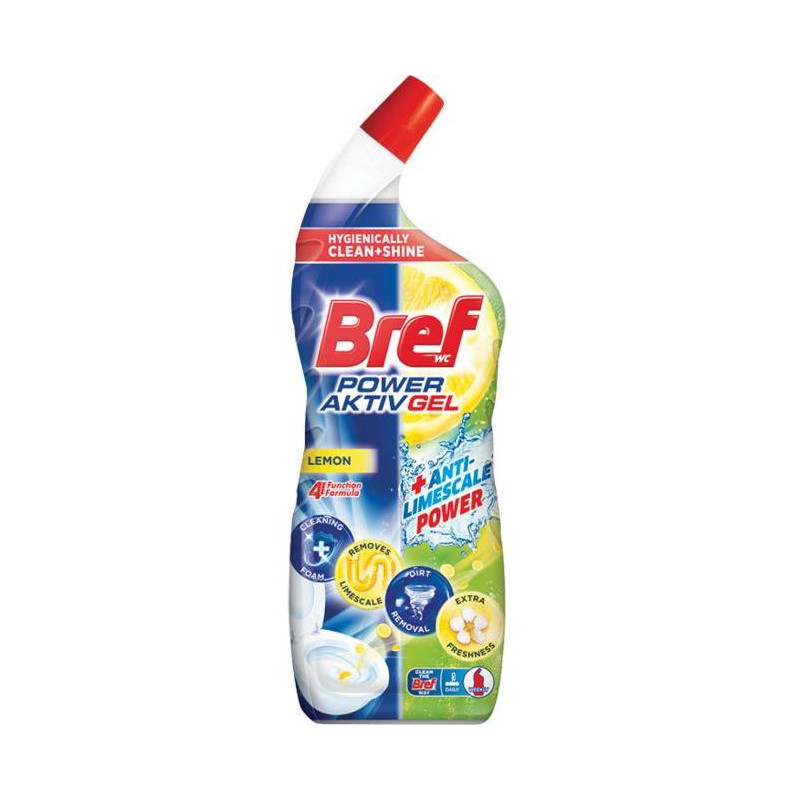 Bref WC Power Aktiv gél 700 ml Lemon