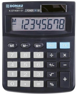 Kalkulačka Donau Tech K-DT4081 čierna