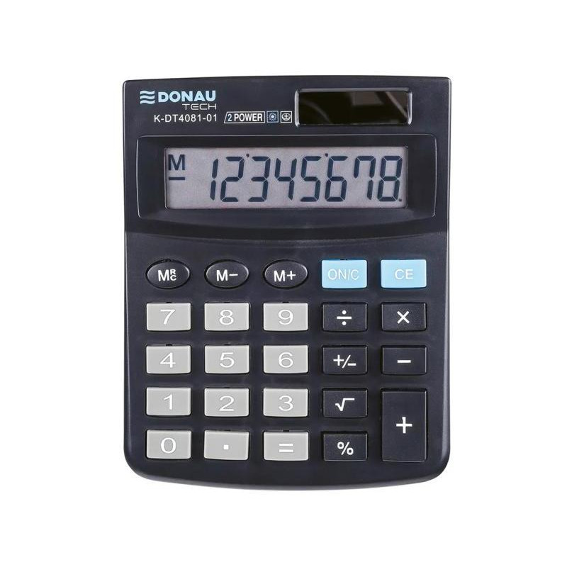 Kalkulačka Donau Tech K-DT4081 čierna