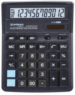 Kalkulačka Donau Tech K-DT4121 čierna