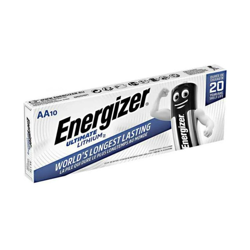 Batéria Energizer Ultimate Lithium L91/AA DP10 lítiová tužková 10 ks