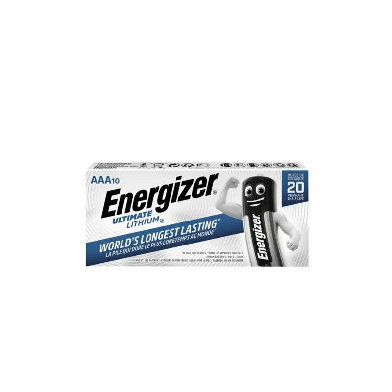 Batéria Energizer Ultimate Lithium AAA lítiová mikrotužková 10 ks