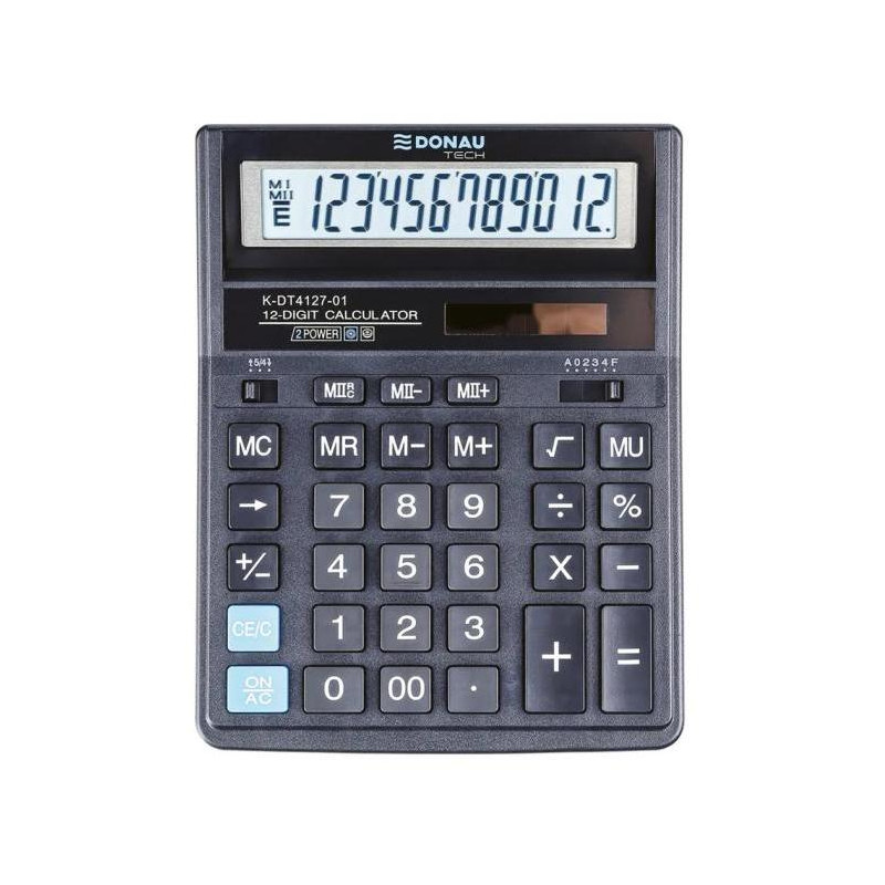 Kalkulačka Donau Tech K-DT4127 čierna