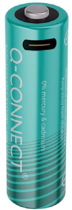 Batérie Q-CONNECT AA tužkové nabíjateľné USB-C 4 ks