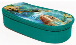 Puzdro na perá oválne Chameleón