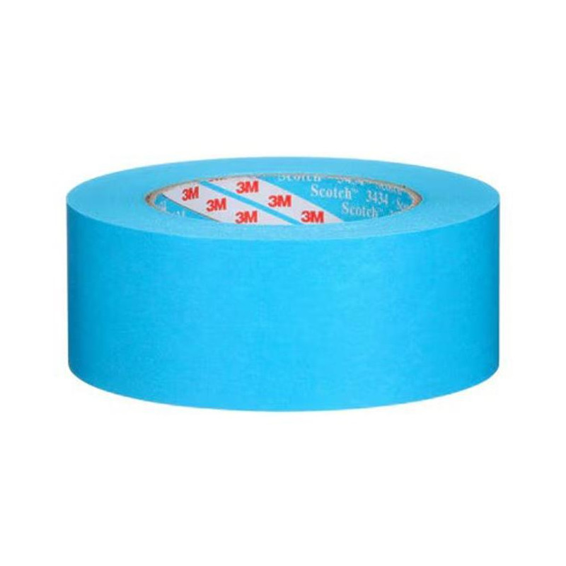 Maskovacia krepová páska 3M 3434 48mm x 50m modrá
