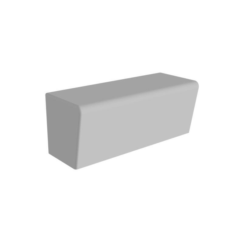 Čalúnená sedačka CUBE CHAT SOFA veľká, 122x50x50 cm, basic