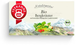 Čaj TEEKANNE Bio Bergkräuter HB 20 x 1,8g