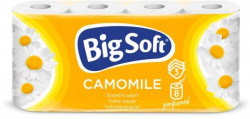 Toaletný papier 3-vrstvový Big Soft Camomile 8ks, 16,5m