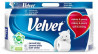 Toaletný papier 3-vrstvový Velvet jemne biely 8ks, 18,3m