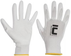 Rukavice pracovné Bunting Evolution biele, veľ. 10/XL