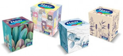 Kozmetické utierky 3-vrstvové Velvet Cube 56ks