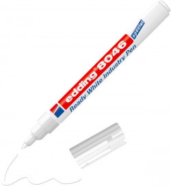 Permanentný popisovač edding 8046 biely