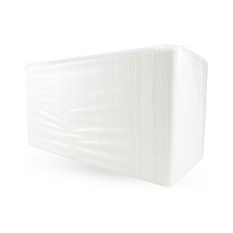 Papierové servítky 1-vrstvové 33x33cm biele 500ks