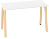 Pracovný stôl ALFA ROOT 120x80cm, biely