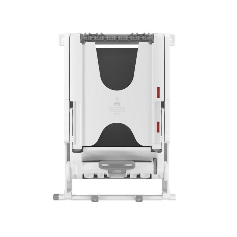 Veľký zabudovateľný zásobník na nadväzujúce papierové utierky Tork PeakServe, H5