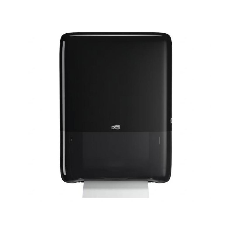 Mini zásobník na nadväzujúce papierové utierky na ruky Tork PeakServe, čierny H5