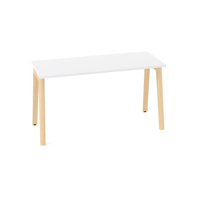 Pracovný stôl ALFA ROOT 140x80cm, biely