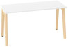 Pracovný stôl ALFA ROOT 140x80cm, biely