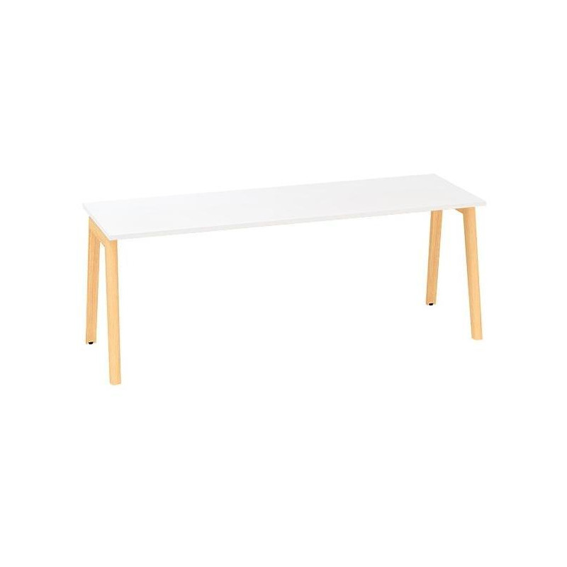 Pracovný stôl ALFA ROOT 200x80cm, biely